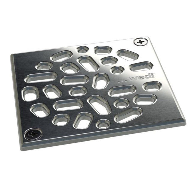 Wedi Fundo Fino Ablaufrost 3.3 Quadratisch verschraubbar