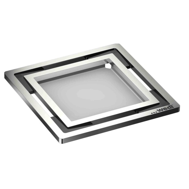 Wedi Fundo Ablaufrost 7.1 Quadratisch Befliesbar