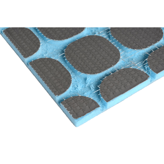 wedi Gefräste Bauplatte für Fußbodenheizung