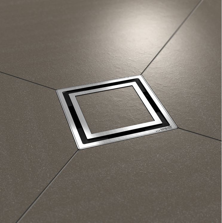 Wedi Fundo Ablaufrost 7.1 Quadratisch Befliesbar