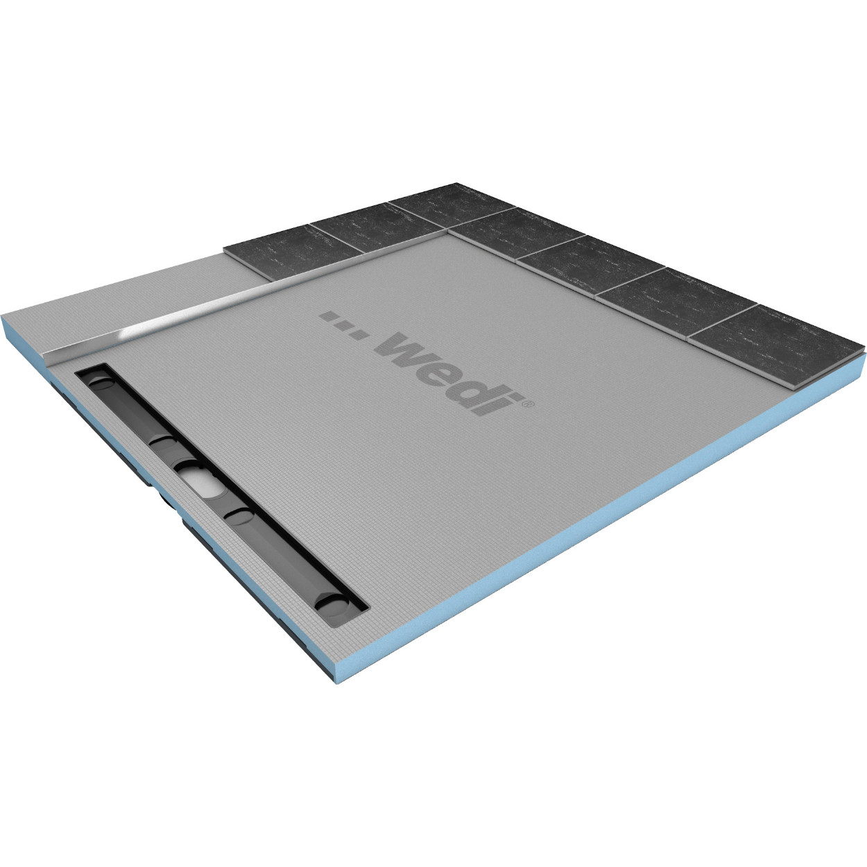 wedi Fundo Riolito Neo / Plano Linea / Flex Gefälleprofil Boden rechts