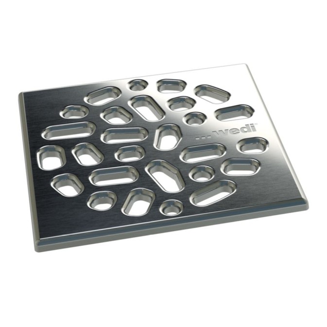 Wedi Fundo Fino Ablaufrost 3.1 Quadratisch