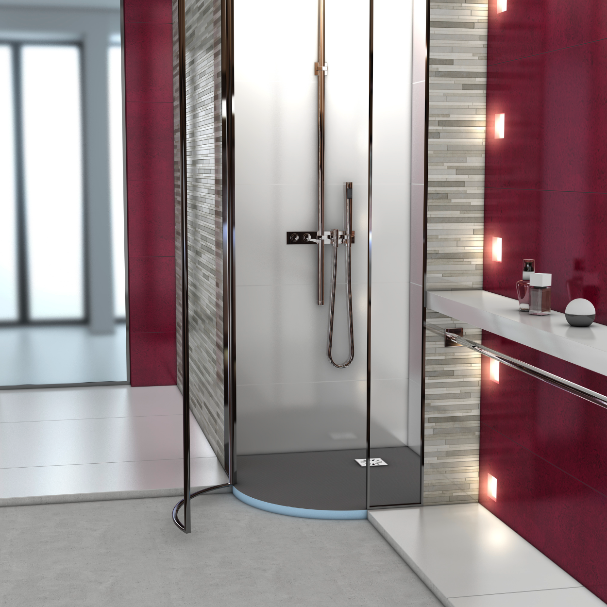 Wedi Fundo Borgo Duschbodenelement